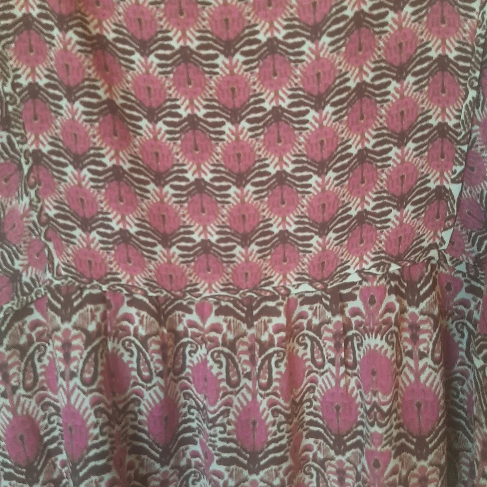 DR 2 Ruffle Sleeve Sleeveless Flowy Summer Shirt XL - Picture 6 of 6